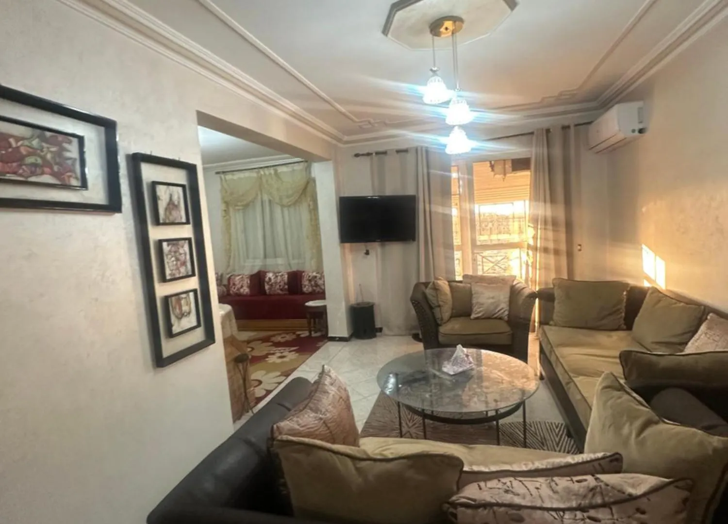 Appartement Layane 2 Chambres 8 Mn De Gueliz 마라케시 0*,  모로코